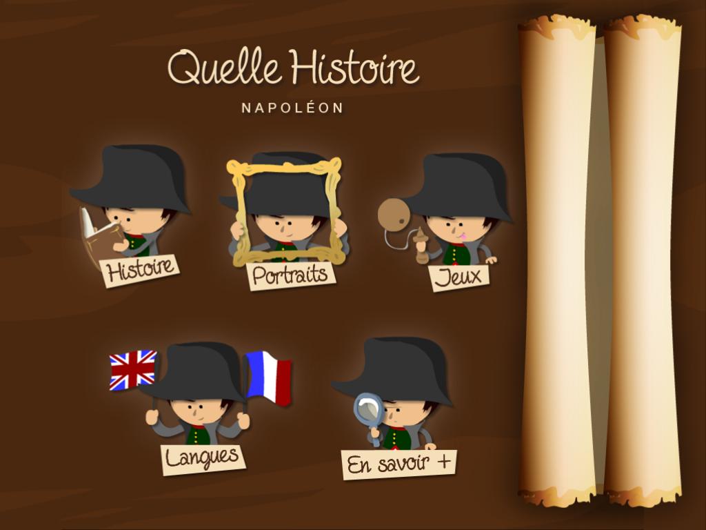 Quelle Histoire Application iPad Napoléon 1