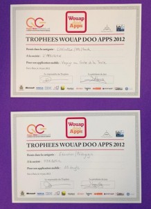 Lauréats Wouap Doo Apps 2012