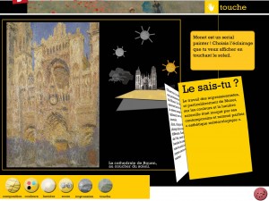 Joue avec Claude Monet application Dada tablette Enfant La Souris Grise 4
